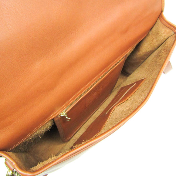 COACH Old 5265 Men's Leather Briefcase,Shoulder Bag Brown - Picture 3 of 10